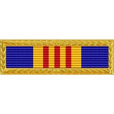 New Jersey National Guard Strength Ribbon with Small Frame